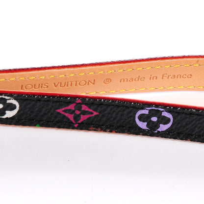 Louis Vuitton Monogram Multicolor Phone Strap Black 3 of 5