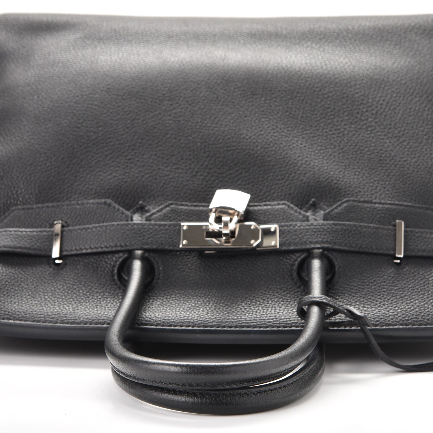 Hermes Taurillon Clemence Birkin 35 Black 30 of 37