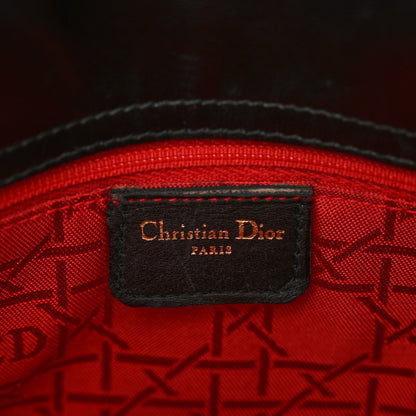 Christian Dior Lambskin Cannage Mini Lady Dior Black 7 of 10