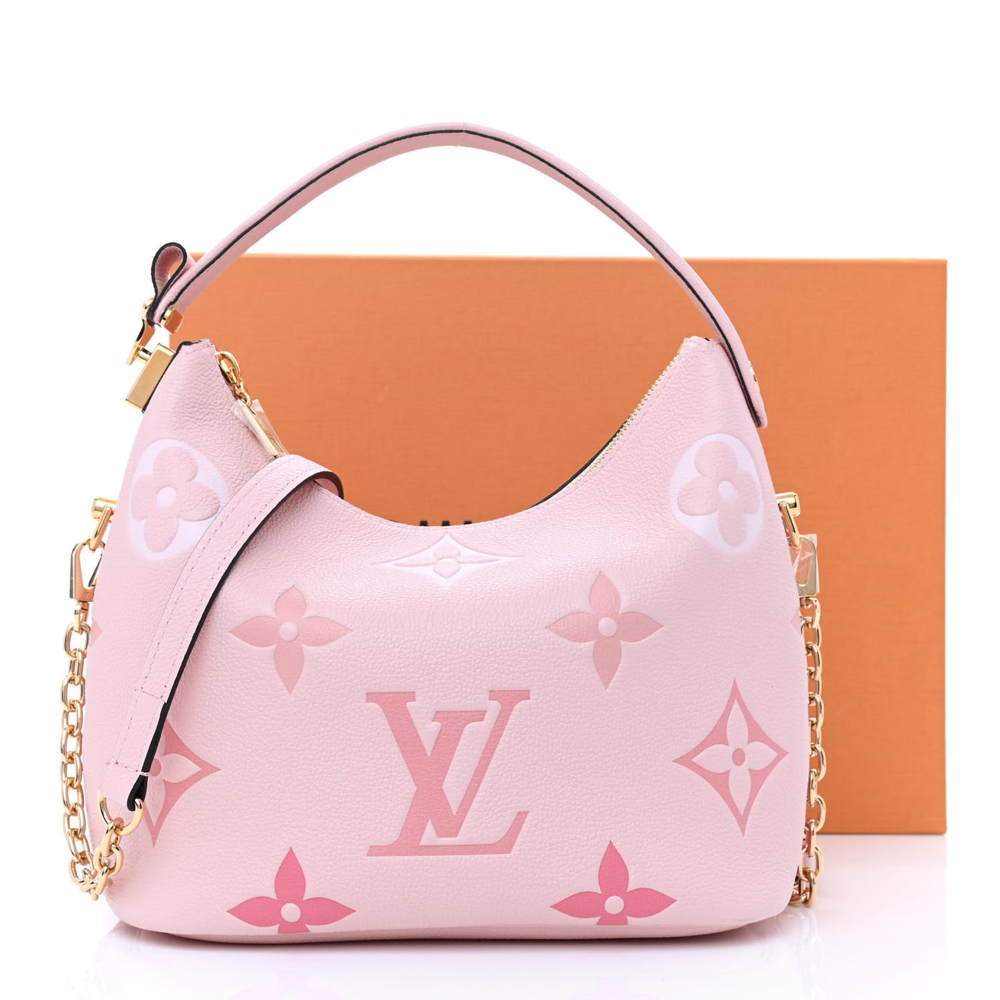 Empreinte Monogram Giant By The Pool Marshmallow Hobo PM Bouton De Rose