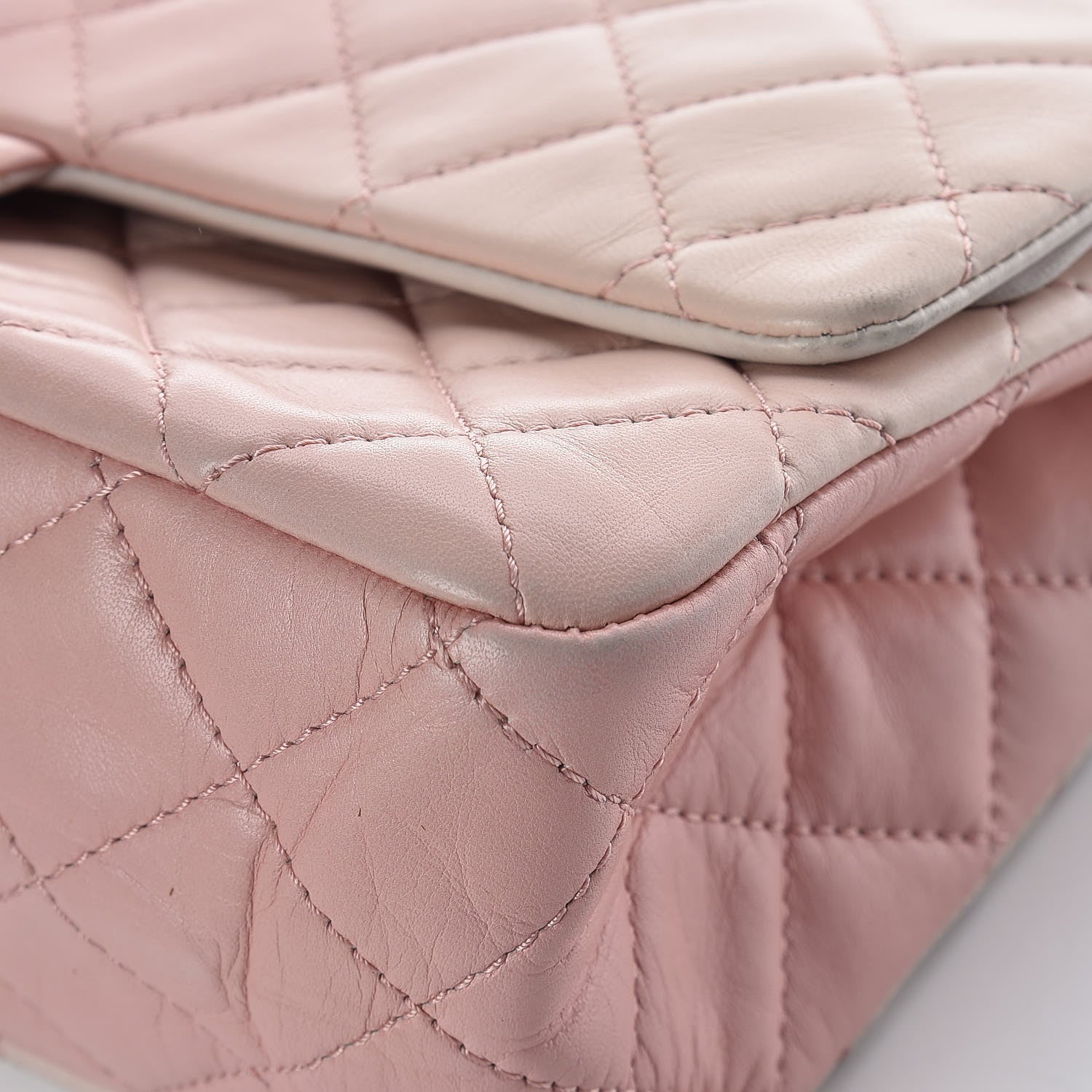 Chanel Lambskin 2.55 Reissue 227 Pink Degrade 8 of 19