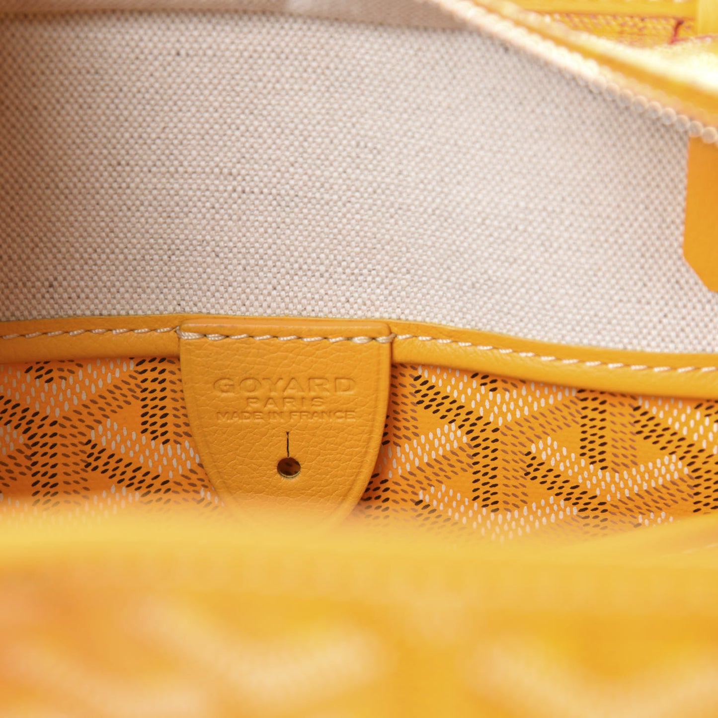 Goyardine Artois PM Yellow