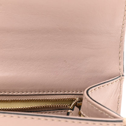 Valentino Garavani Vitello Small Glam Lock Rockstud Flap Poudre 10 of 12