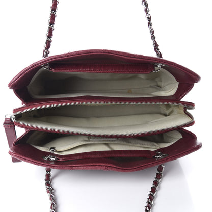 Chanel Caviar Quilted Timeless CC Tote Dark Red 5 of 17