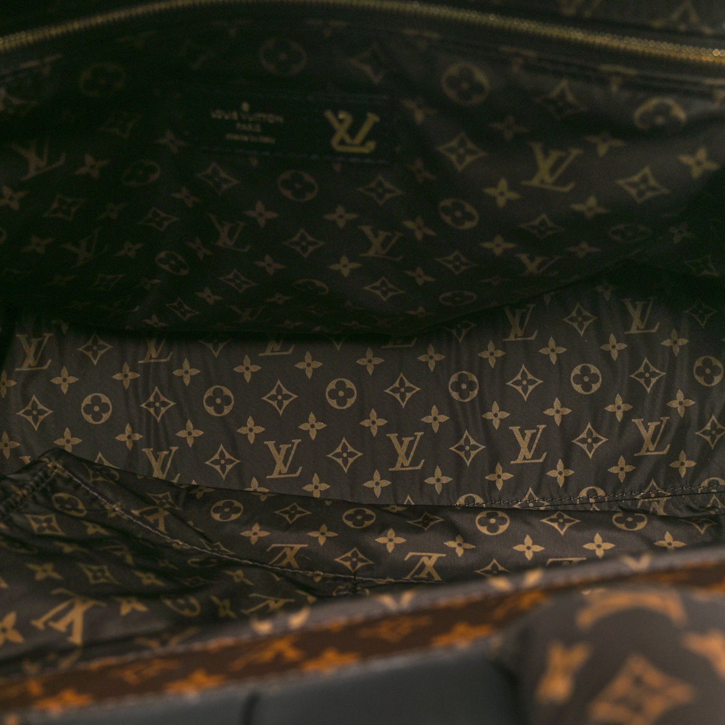 Econyl Monogram Pillow Giant Onthego GM Black