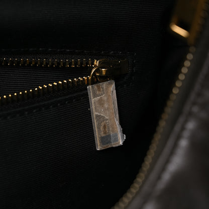 Saint Laurent Lambskin Quilted Maxi Icare Shopping Tote Light Musk 11 of 11