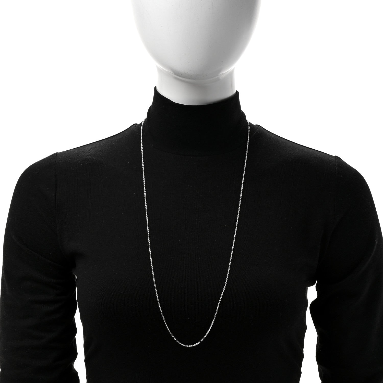 Tiffany Sterling Silver Chain Necklace 31" 2 of 5