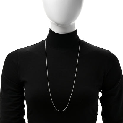 Tiffany Sterling Silver Chain Necklace 31" 2 of 5