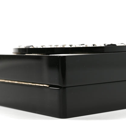 Chanel Plexiglass Strass Mosaic No 5 Minaudiere Clutch Black Gold 10 of 11