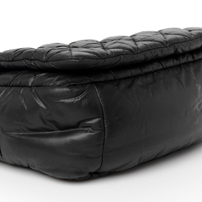 Chanel Nylon Small Coco Cocoon Messenger Bag Black 9 of 11