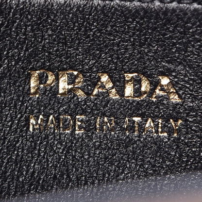 Prada Saffiano Cuir Medium Double Bag Cammeo Black 9 of 17