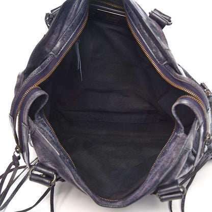 Balenciaga Agneau Classic Hardware City Bleu Obscur 5 of 14