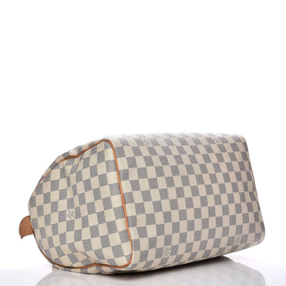 Louis Vuitton Damier Azur Speedy 30 23 of 39