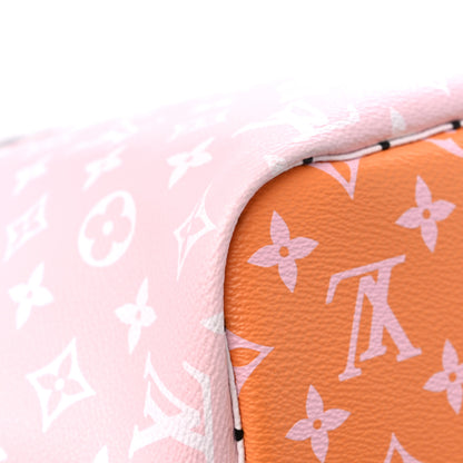 Louis Vuitton Monogram Giant Neverfull MM Rouge 11 of 14