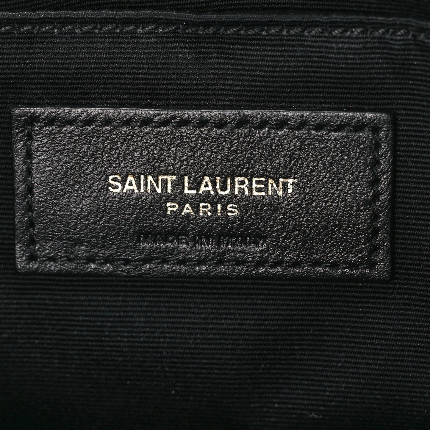Calfskin Matelasse Monogram Lou Camera Bag Black