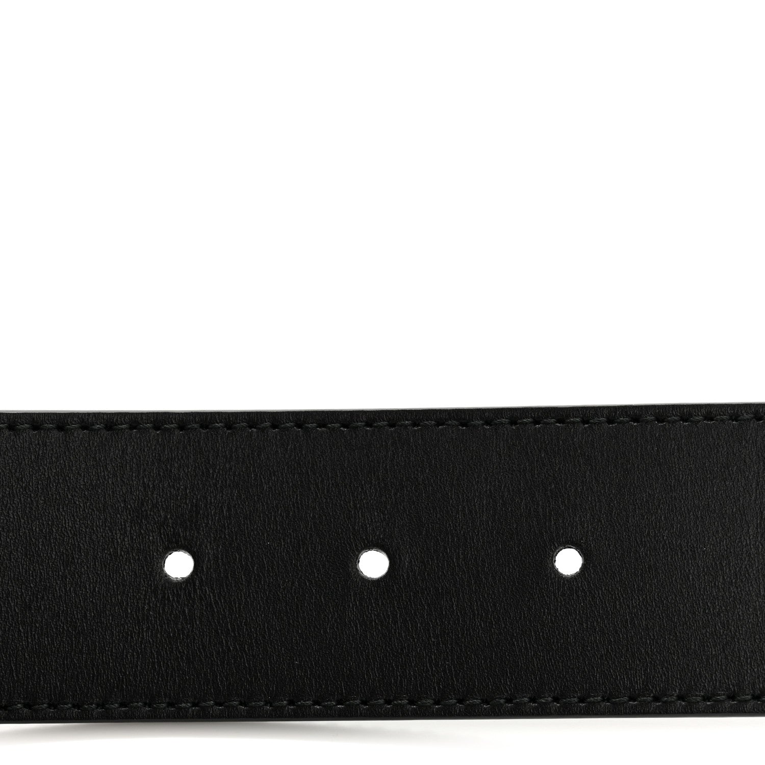 Gucci Moon Calfskin Scales Double G 40mm Belt 85 34 Black 3 of 6