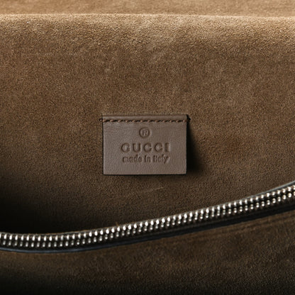 Gucci GG Supreme Monogram Small Dionysus Shoulder Bag Taupe 6 of 12