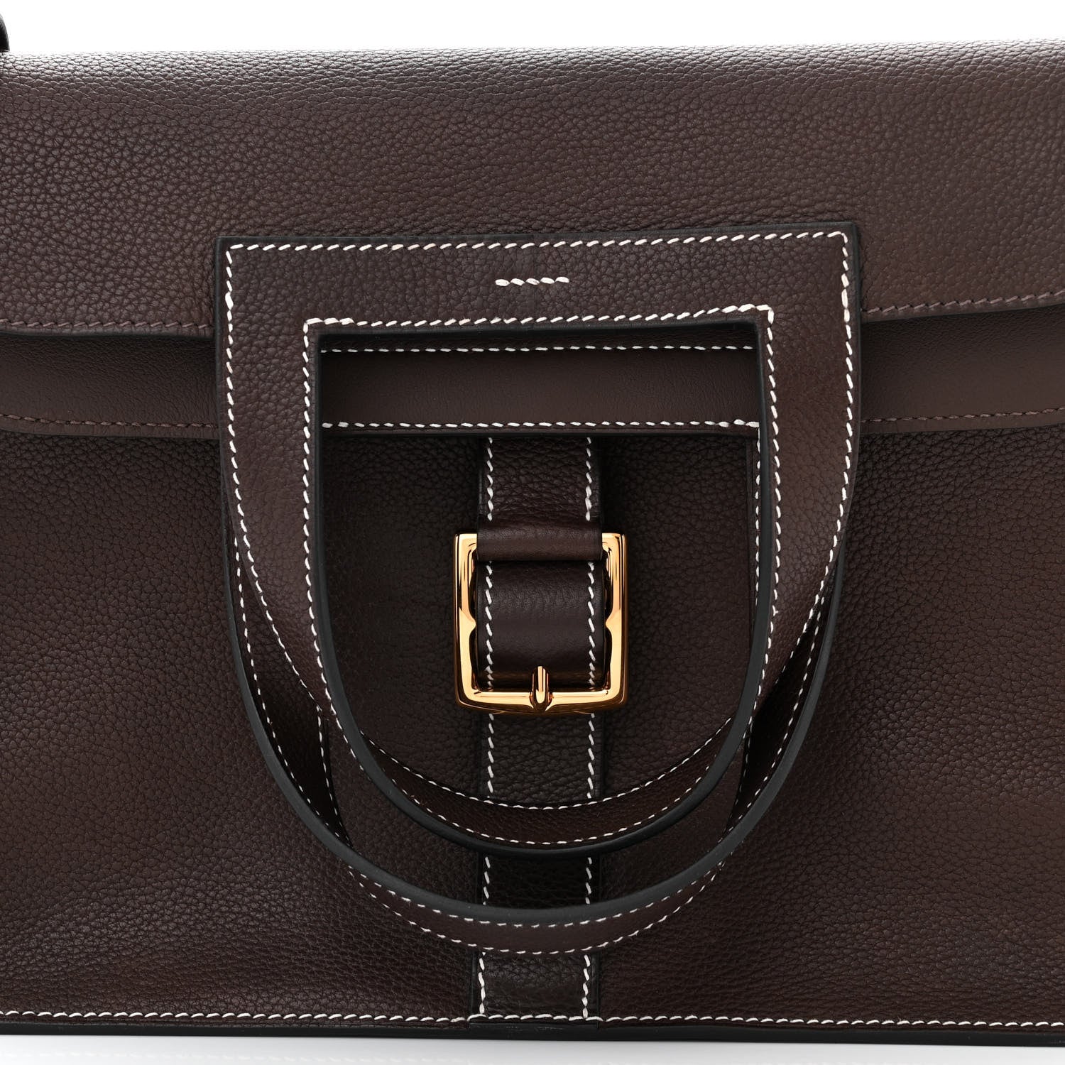 Hermes Barenia Faubourg Halzan 31 Ebene Cacao 8 of 11