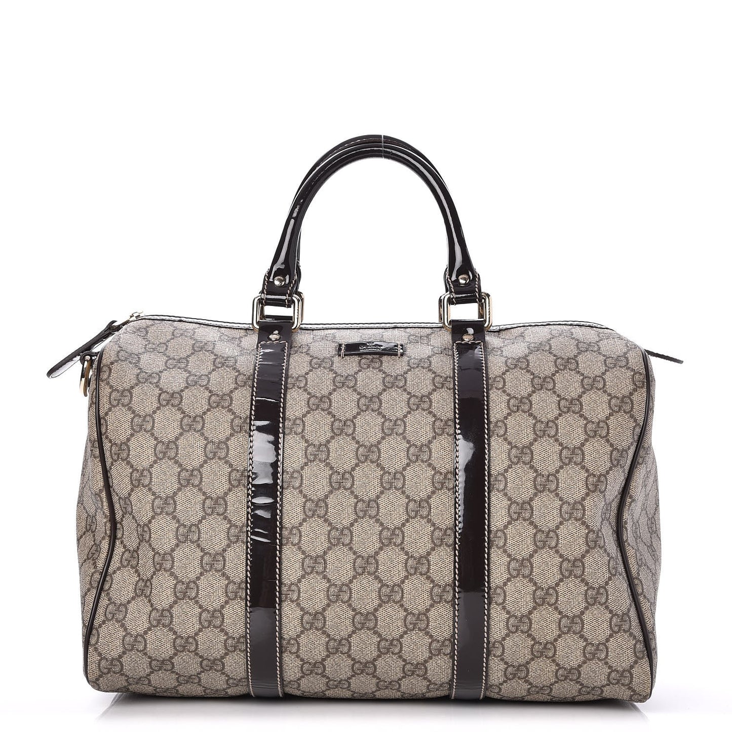 GG Plus Monogram Medium Joy Boston Dark Brown
