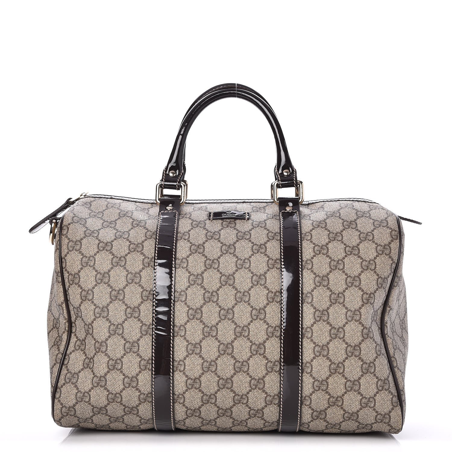 Gucci GG Plus Monogram Medium Joy Boston Dark Brown 1 of 7