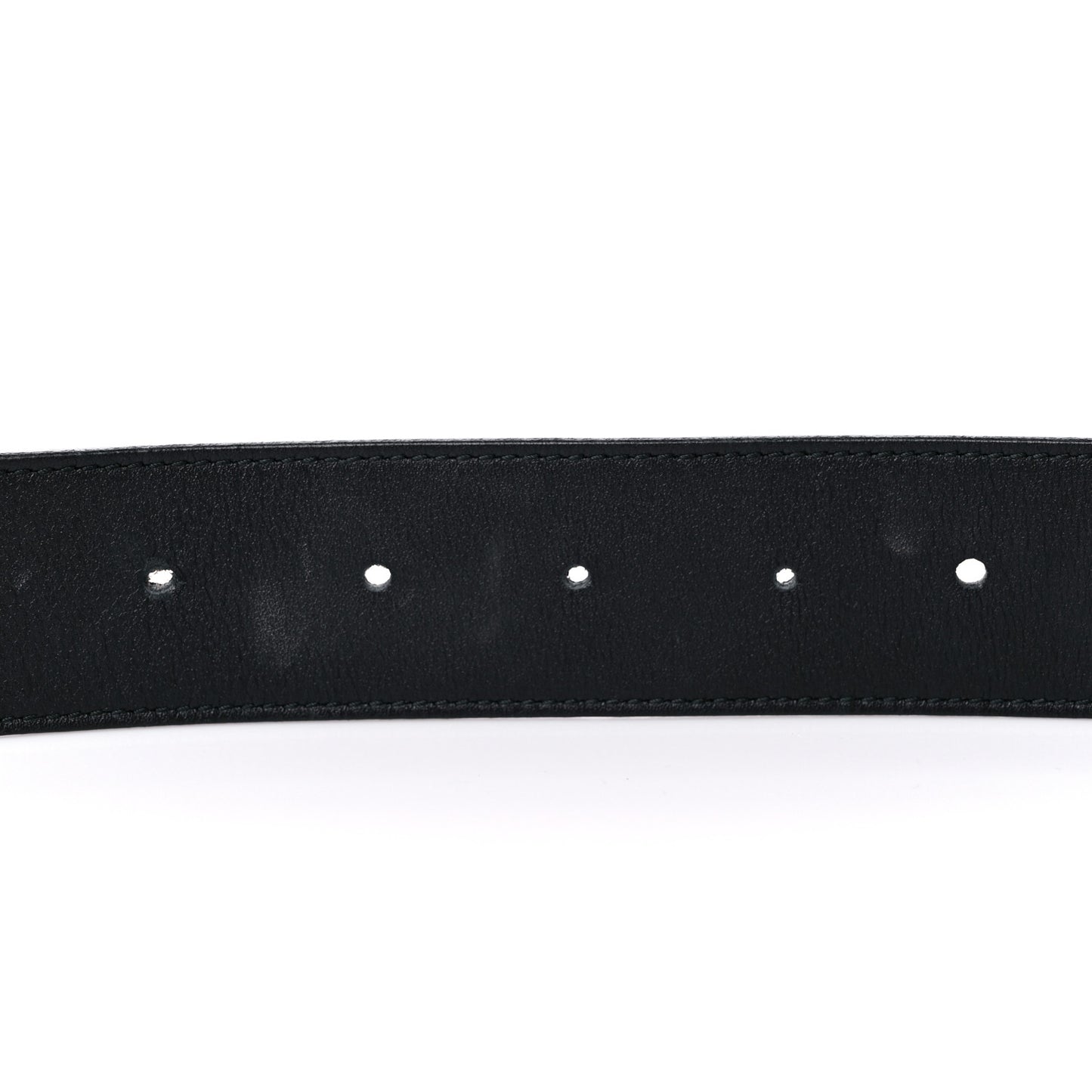 Moon Calfskin Double G 40mm Belt 105 42 Black