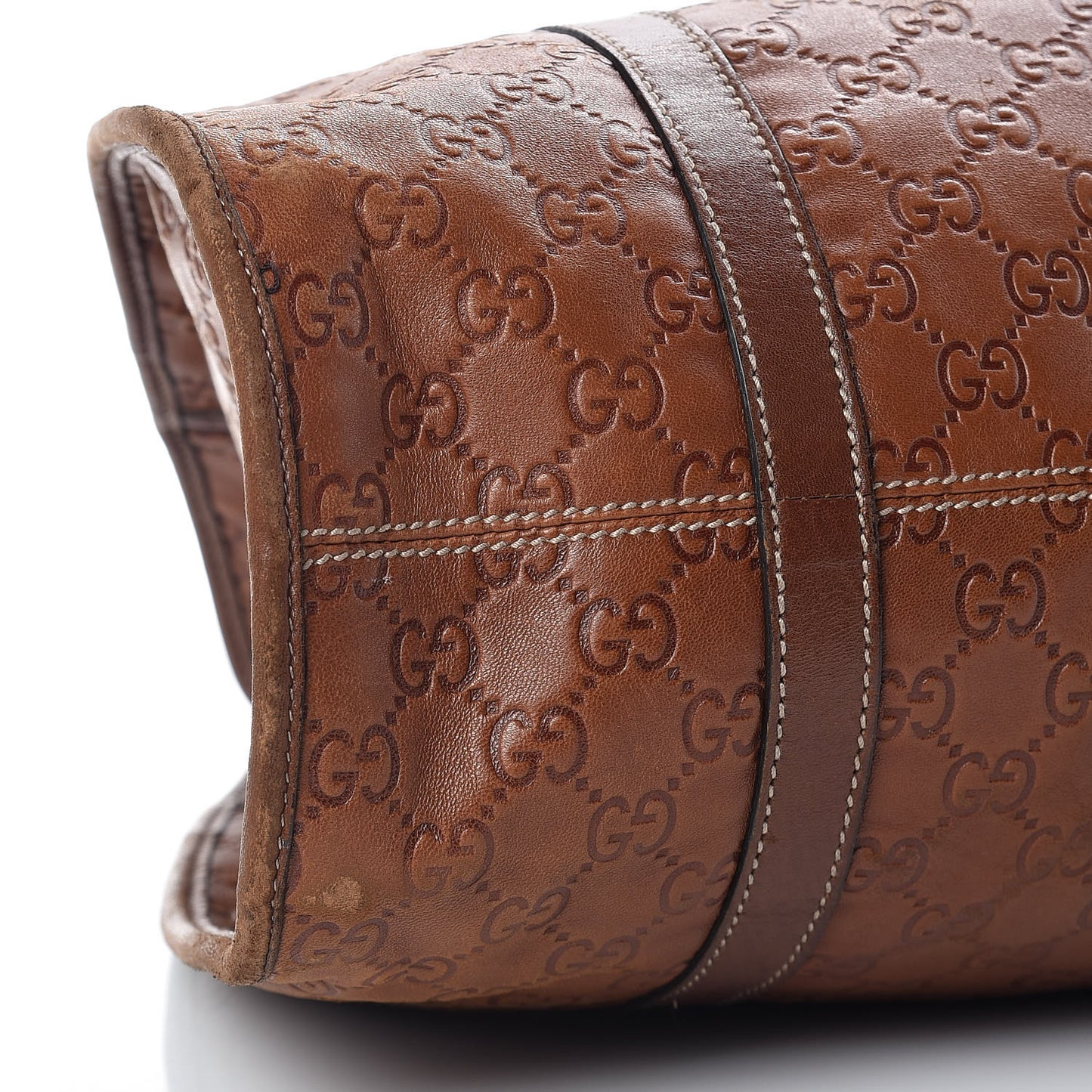 Guccissima Large Joy Shoulder Bag Brown
