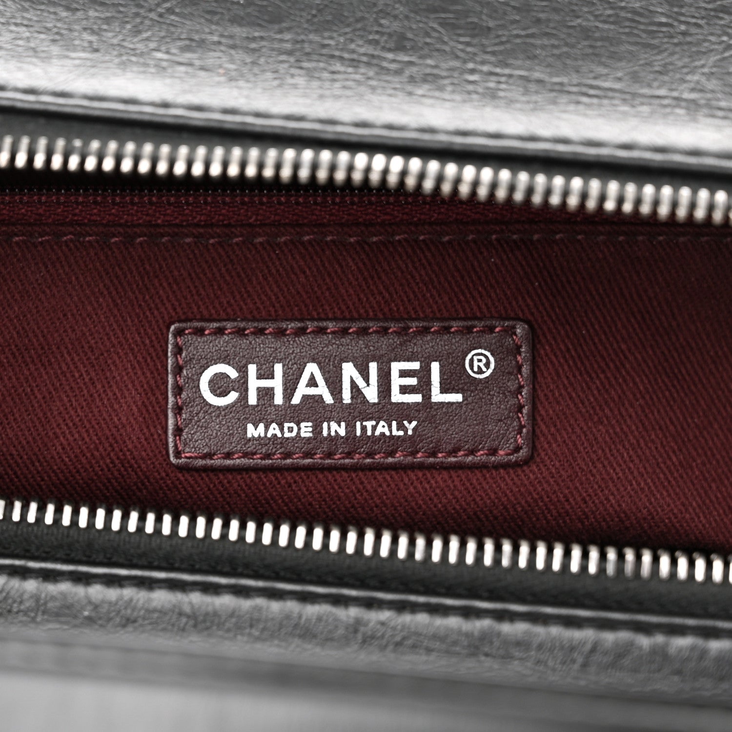 Chanel Aged Calfskin Small Bowling Bag Black 6 of 12