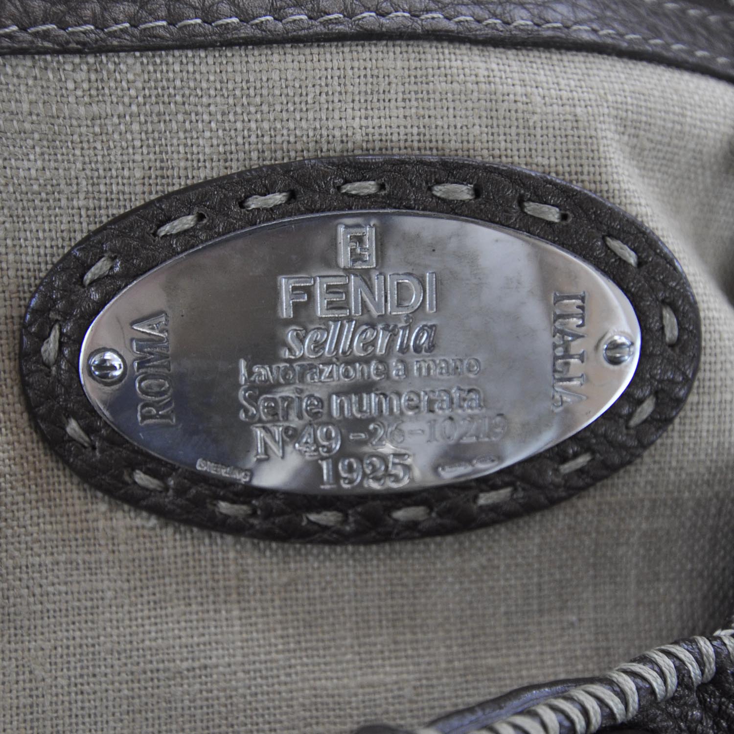 Fendi Cuoio Romano Selleria Sporty Bronzo 8 of 11