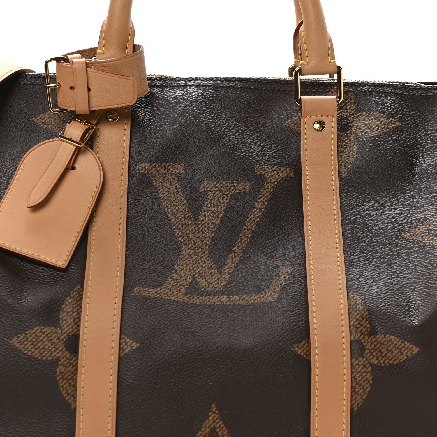 Louis Vuitton Reverse Monogram Giant Keepall Bandouliere 50 6 of 9