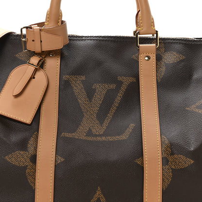 Louis Vuitton Reverse Monogram Giant Keepall Bandouliere 50 6 of 9