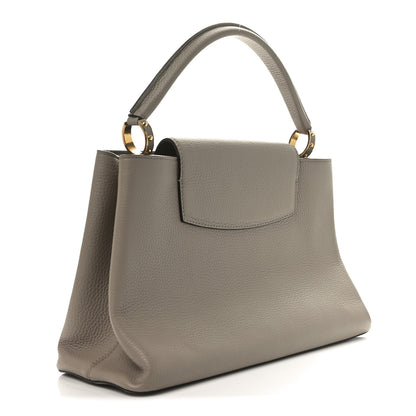 Louis Vuitton Taurillon Capucines MM Galet 3 of 9