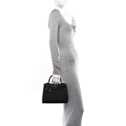 Hermes Epsom Kelly Sellier 25 Black 3 of 11