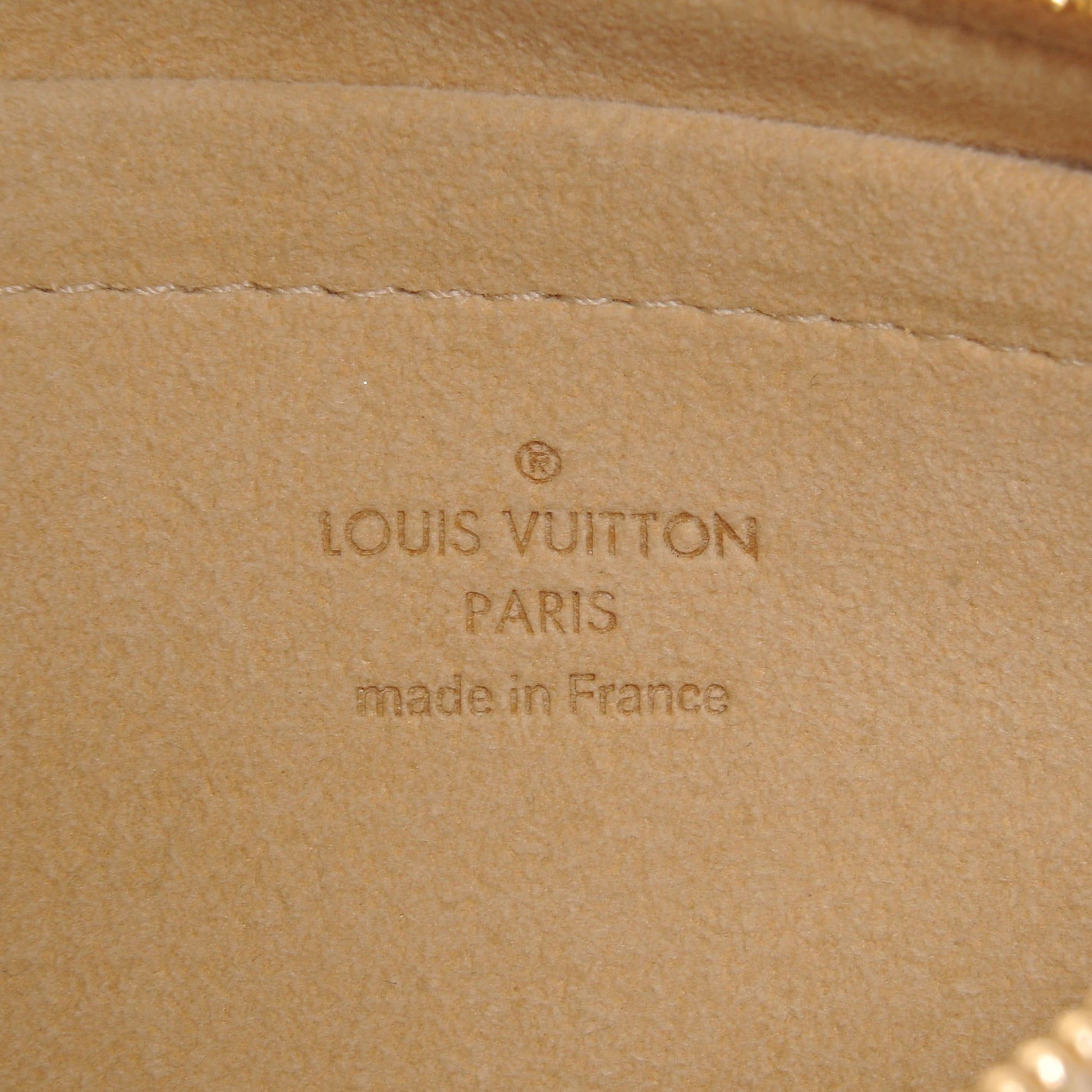 Louis Vuitton Damier Azur Pochette Milla MM 7 of 9