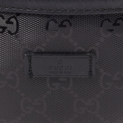 Gucci Imprime Monogram Belt Bag Black 7 of 8