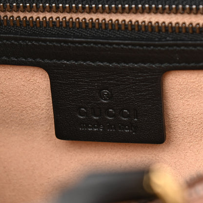 Gucci Calfskin Matelasse Small GG Marmont Tote Black 6 of 10