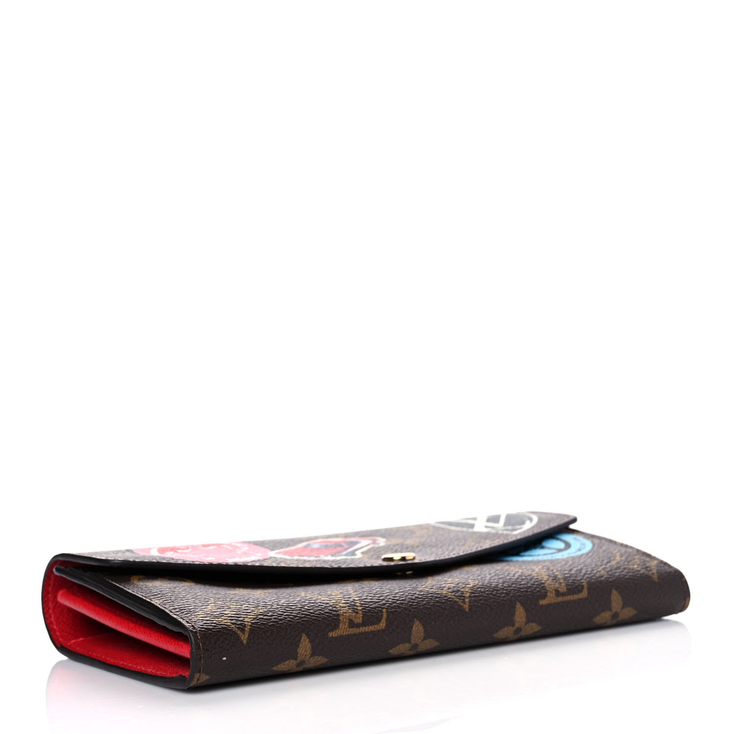 Louis Vuitton Monogram World Tour Sarah Wallet 4 of 8