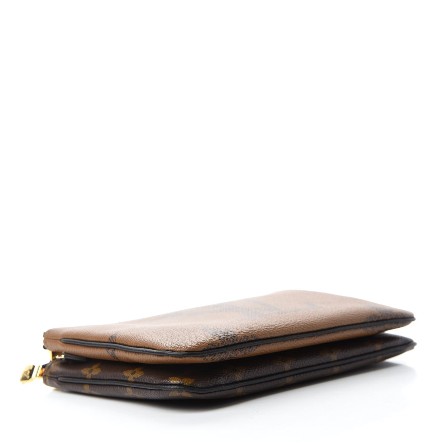 Reverse Monogram Giant Double Zip Pochette