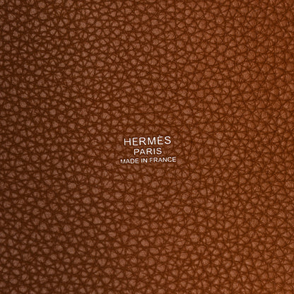 Hermes Taurillon Clemence Swift Picotin Lock 22 MM Gold Ebene 6 of 9