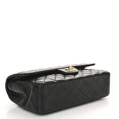 Chanel Lambskin Quilted Medium Double Flap Black 4 of 12