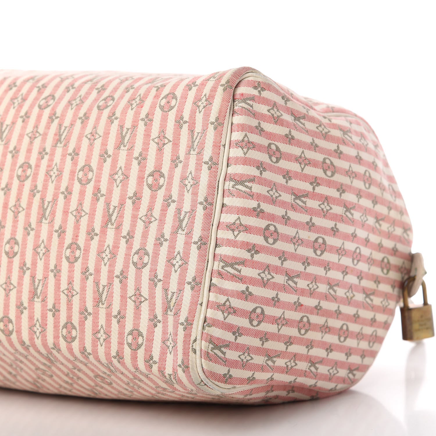 Louis Vuitton Mini Lin Croisette Speedy 30 Rouge 7 of 11