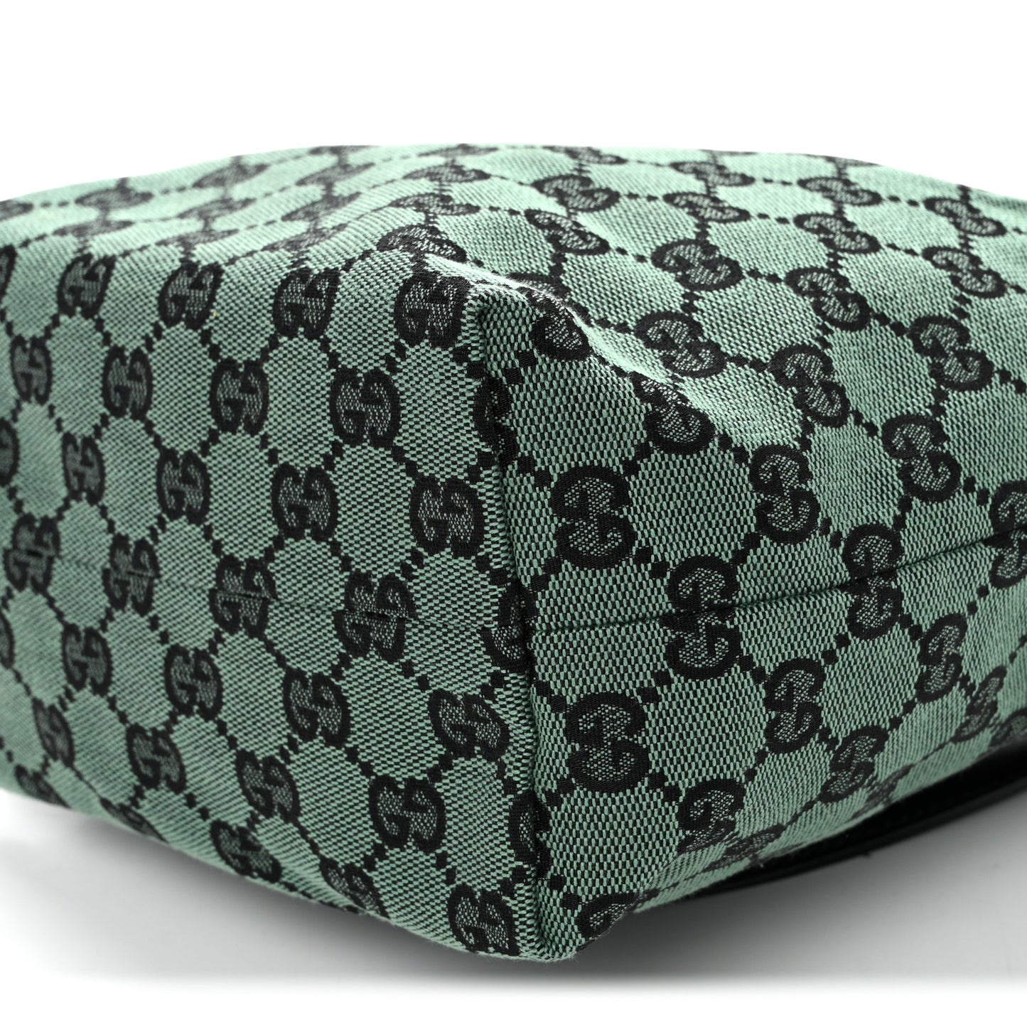 Monogram Tote Bag Green