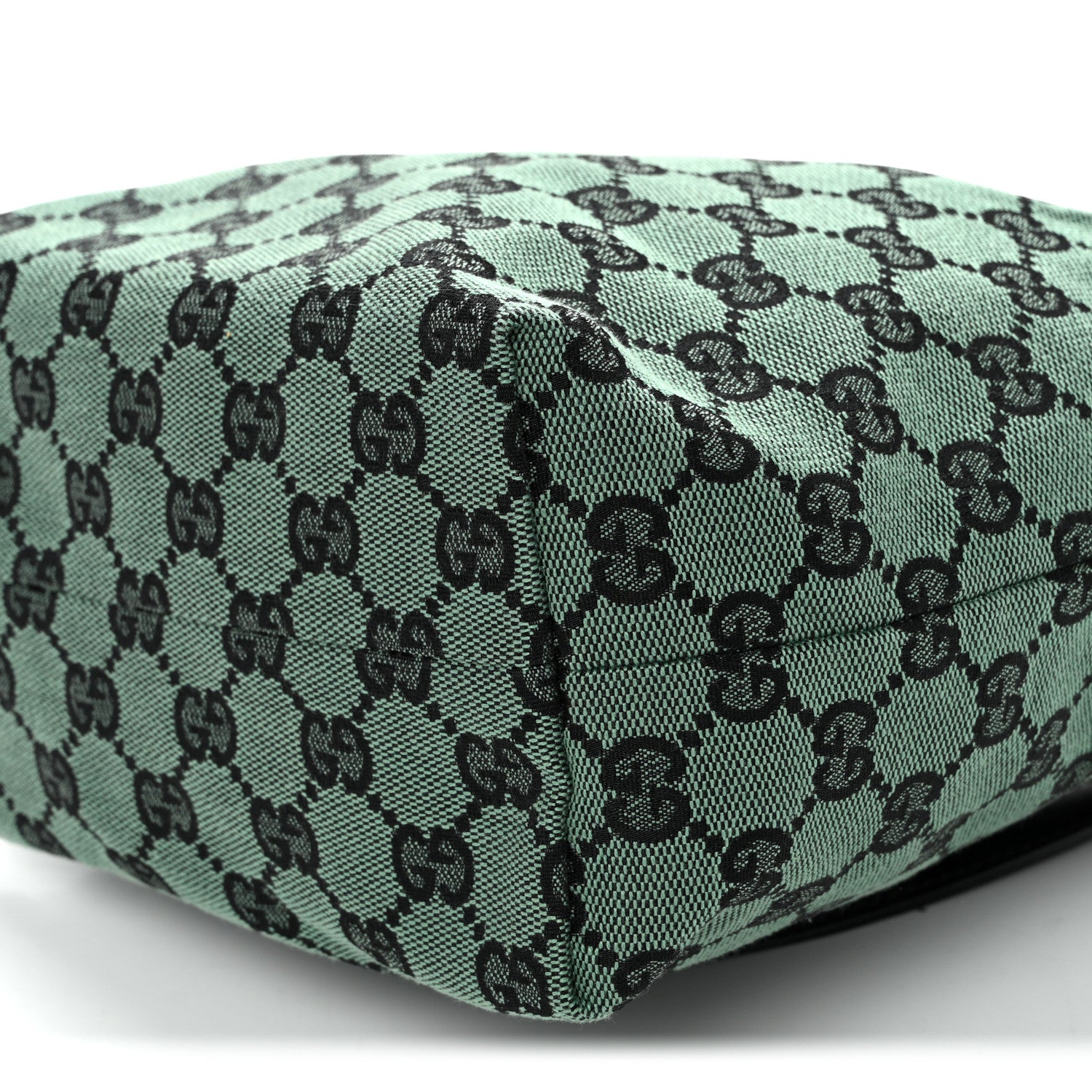 Gucci Monogram Tote Bag Green 10 of 10