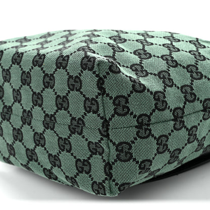 Gucci Monogram Tote Bag Green 10 of 10