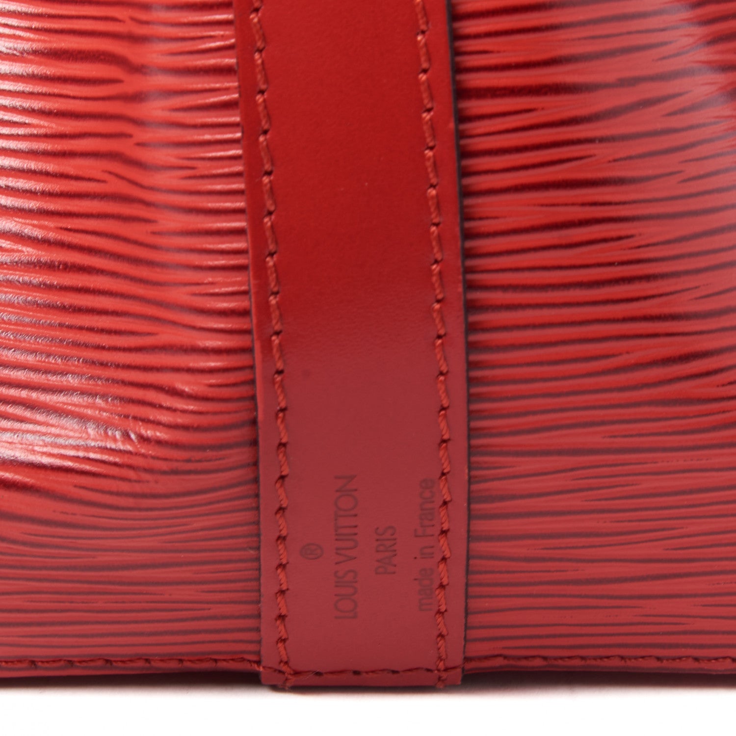 Louis Vuitton Epi Petit Noe Castillan Red 7 of 8