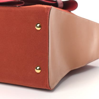 Hermes Toile Box Veau Doblis Sac Himalaya Rouge Vif Brique Rouge H 9 of 14