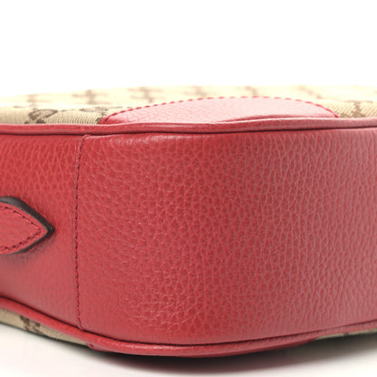 Gucci Monogram Mini Bree Messenger Bag Red 8 of 10