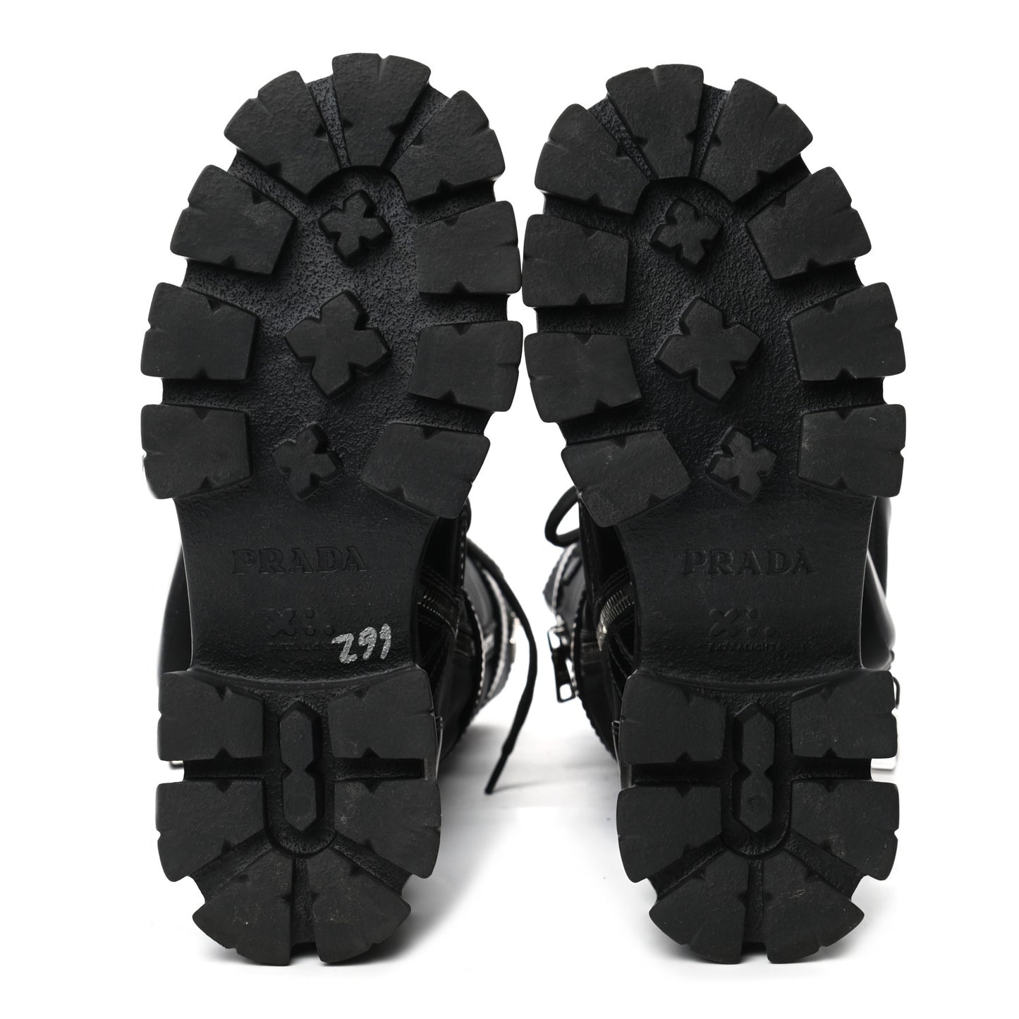 Spazzolato Rois Re-Nylon Metal Triangle Logo Monolith Pouch Pocket 55mm Tall Combat Boots 36.5 Black