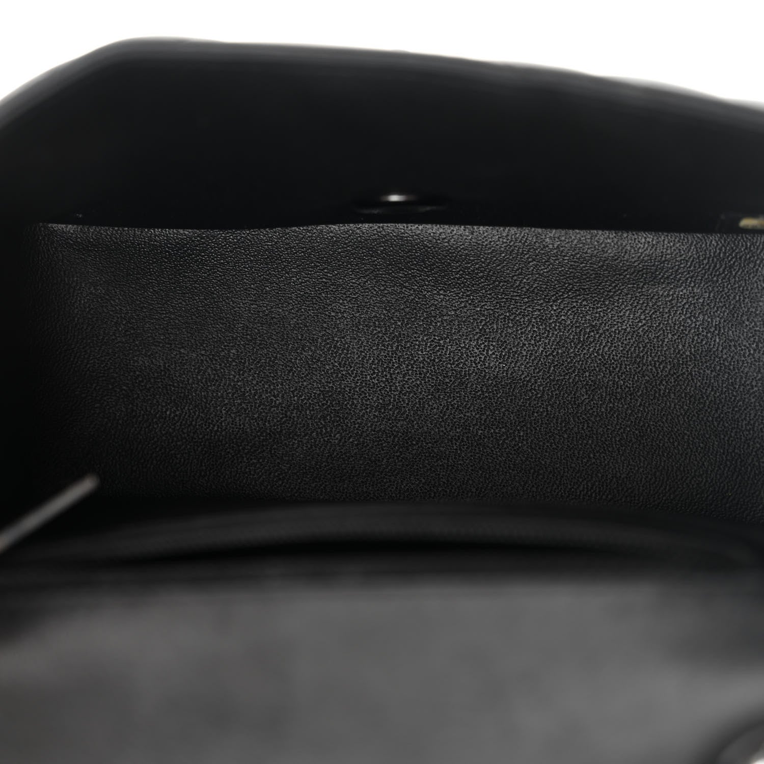 Chanel Lambskin Chevron Quilted Mini Square Flap So Black 5 of 15