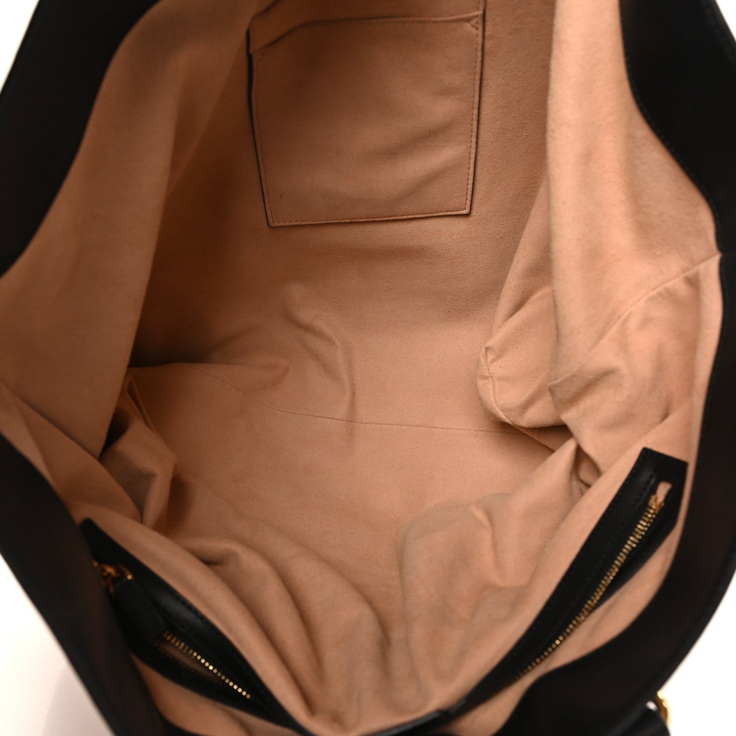 Gucci Soft GG Supreme Monogram Bees Medium Crossbody Tote Beige Oro Black 5 of 11