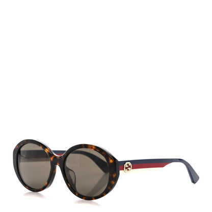 Gucci Round Web Sunglasses GG0279SA Havana 1 of 8